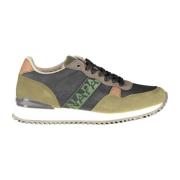 Groene Polyester Sneaker Napapijri , Multicolor , Heren