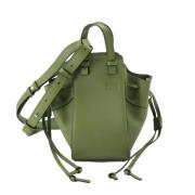 Pre-owned Leather totes Loewe Pre-owned , Green , Dames