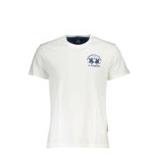 T-Shirts La Martina , White , Heren