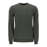 Mayeul Katoenen Crewneck Pullover A.p.c. , Green , Heren