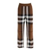 Straight Trousers Burberry , Multicolor , Heren