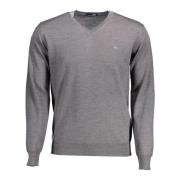 V-neck Knitwear Harmont & Blaine , Gray , Heren