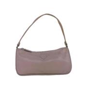 Pre-owned Nylon handbags Prada Vintage , Pink , Dames