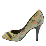 Pre-owned Fabric heels Louis Vuitton Vintage , Multicolor , Dames