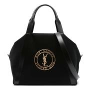Handbags Saint Laurent , Black , Heren