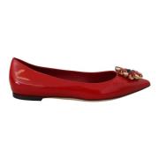 Flat Sandals Dolce & Gabbana , Red , Dames