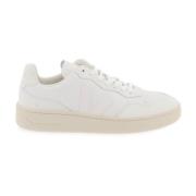 Traced Leather Sneakers Veja , White , Dames