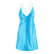 Maxi Dresses Ganni , Blue , Dames
