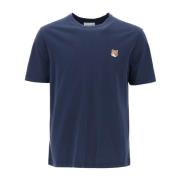 T-Shirts Maison Kitsuné , Blue , Heren