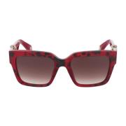 Stijlvolle zonnebril Src040M Roberto Cavalli , Red , Dames