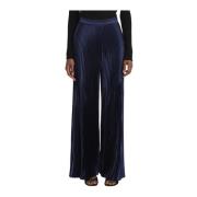 Wide Trousers L'idée , Blue , Dames