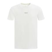 T-Shirt- PP Jardin Prive S/S Pure Path , White , Heren