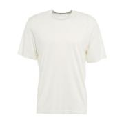 Crew Neck Korte Mouw T-shirt Stefan Brandt , White , Dames