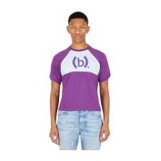 T-Shirts Bstroy , Purple , Heren