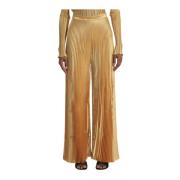 Wide Trousers L'idée , Yellow , Dames