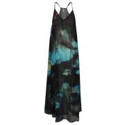 Zijden Maxi Jurk MultiKleur Mona Swims , Multicolor , Dames