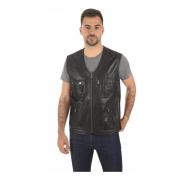 Vests La Canadienne , Black , Heren