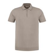 Polo- Pure Path Regular FIT Knitwear Polo S/S Pure Path , Beige , Here...