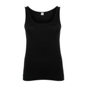 Sleeveless Tops TotêMe , Black , Dames