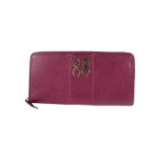 Pre-owned Leather wallets Coach Pre-owned , Purple , Dames