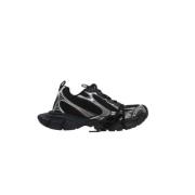 Zwarte Mesh Low-Top Sneakers met reflecterende details Balenciaga , Mu...