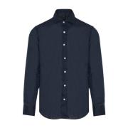 Casual Shirts Barba , Blue , Heren