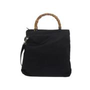 Pre-owned Nylon gucci-bags Gucci Vintage , Black , Dames