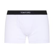 Boxer Shorts van Katoenmix Tom Ford , White , Heren