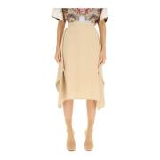 Midi Skirts Burberry , Beige , Dames