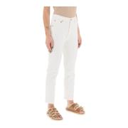 Slim-fit Jeans Agolde , White , Dames