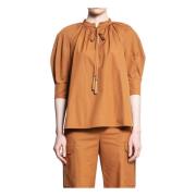 Shirts Max Mara , Brown , Dames