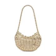 Shoulder Bags Paco Rabanne , Beige , Dames