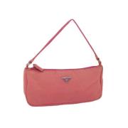 Pre-owned Nylon prada-bags Prada Vintage , Pink , Dames