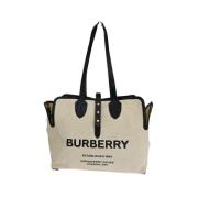 Pre-owned Cotton totes Burberry Vintage , Beige , Dames