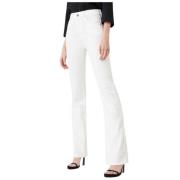 Flared Jeans Emporio Armani , White , Dames