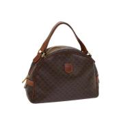 Pre-owned Canvas handbags Celine Vintage , Brown , Dames