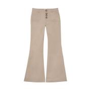 Charlotte lichte beige broek Ines De La Fressange Paris , Beige , Dame...