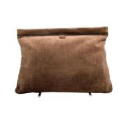 Pre-owned Canvas clutches Loewe Pre-owned , Brown , Dames
