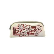 Pre-owned Canvas chanel-bags Chanel Vintage , White , Dames