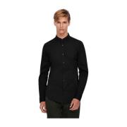 Button-Down Overhemd Armani Exchange , Black , Heren