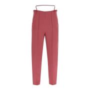 Straight Trousers Nensi Dojaka , Pink , Dames