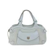 Pre-owned Leather handbags Salvatore Ferragamo Pre-owned , Blue , Dame...