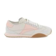 Leren Sonney Sneakers met Gouden Accenten Bally , Multicolor , Dames