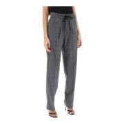 Straight Trousers Isabel Marant Étoile , Gray , Dames