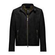 Leather Jackets BomBoogie , Black , Heren