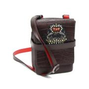 Pre-owned Leather shoulder-bags Christian Louboutin Pre-owned , Brown ...