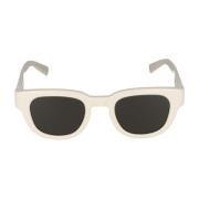 Klassieke Zwarte Zonnebril SL 675 Saint Laurent , White , Unisex