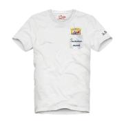 T-Shirts MC2 Saint Barth , White , Heren