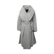 Belted Coats Max Mara , Gray , Dames