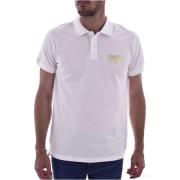Polo Shirts Cavalli Class , White , Heren